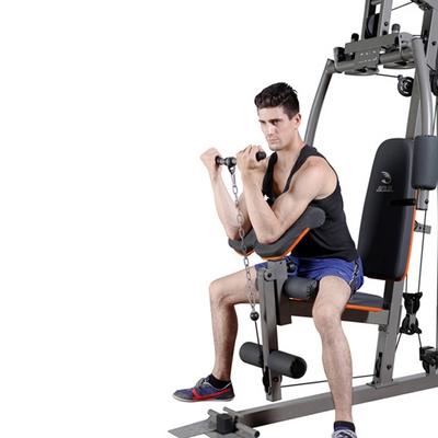 Machine multi-gym maison JX-1200, Poulies verticales, rame bas, presse bras, Butterfly