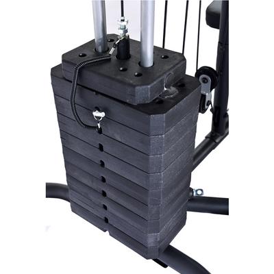 Machine pec-deck multifunction JX-187F, Poulies verticales, rame bas, presse bras