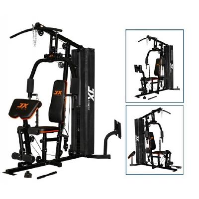 Station de musculation multi-gym avec presse bras et poulies JX-1187