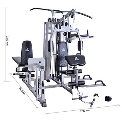 Tour de musculation multi-gym double pec-decks JX-1600